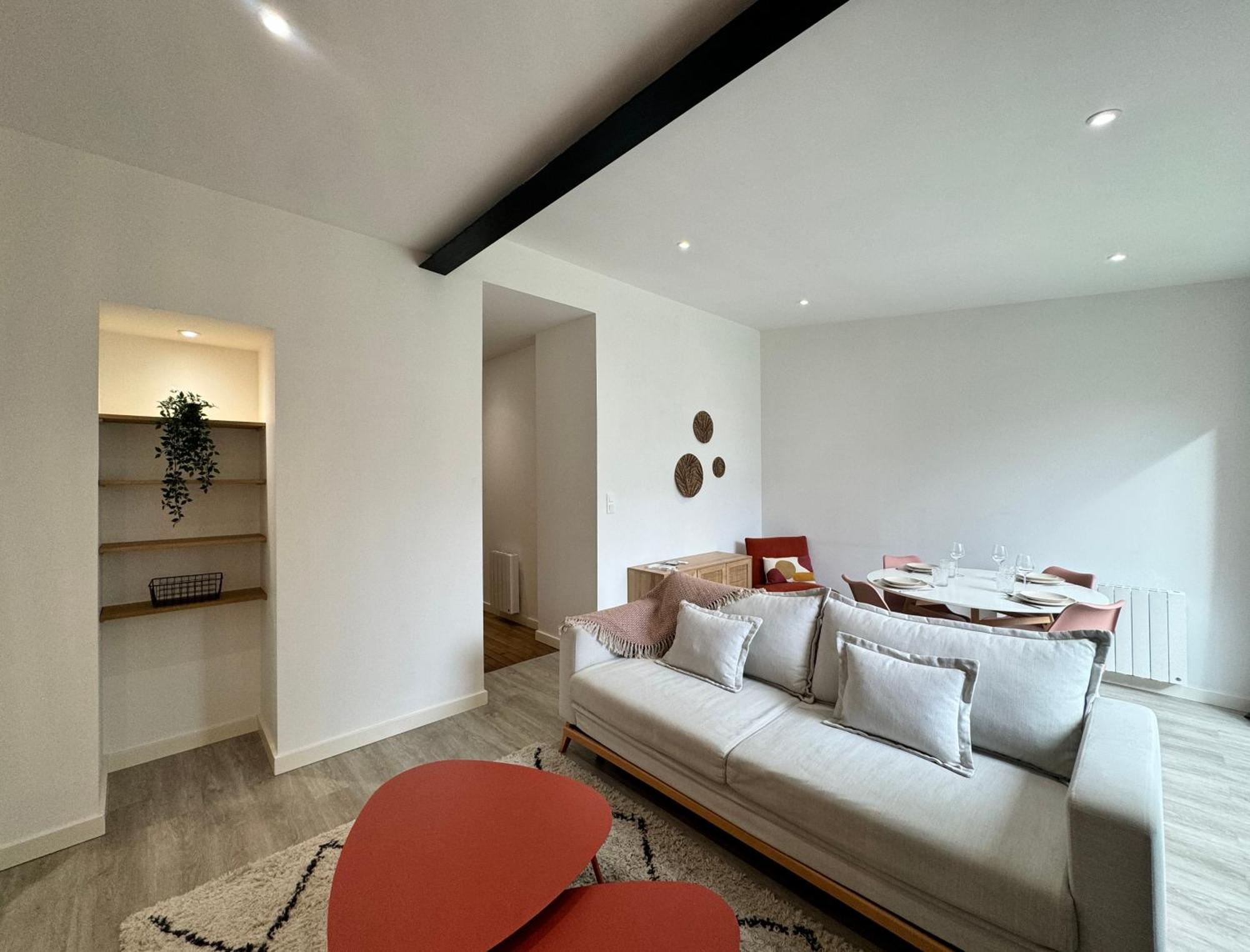 Jaures 1 - Tramway - Gare - Centre - 4 Pers Apartamento *